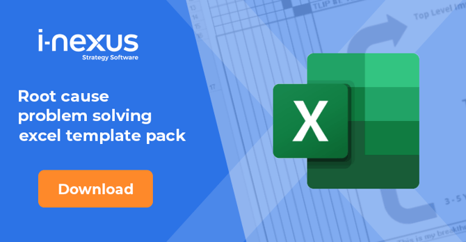 Root cause problem solving excel template pack